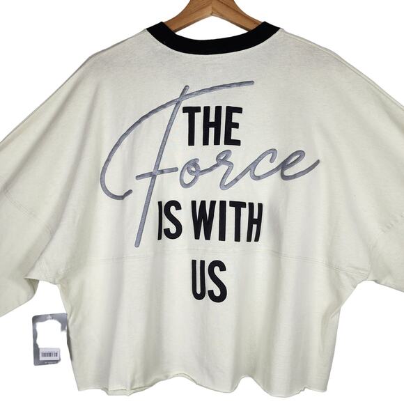 Disney Star Wars Women of the Galaxy Cropped Spirit Jersey for Adults - Picture 1 of 10